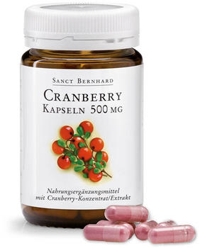 Kr&auml;uterhaus Sanct Bernhard Cranberry-Kapseln 500 mg (90 Stk.)