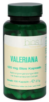 Bios Naturprodukte Valeriana 120 mg Bios Kapseln (100 Stk.)