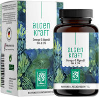 Omega 3 Algen&ouml;l Kapseln - hochdosierte nachhaltige DHA & EPA Algenkulturen - 