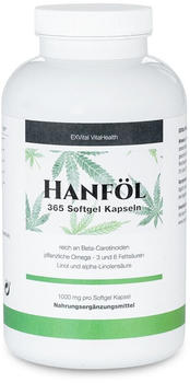 EXVital Hanföl Kapseln (365 Stk.)