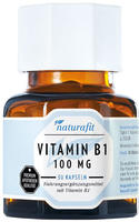 Naturafit Vitamin B1 100 mg Kapseln 30 St