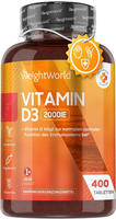 WeightWorld Vitamin D3 2000 I.E. 400 St