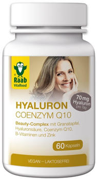Raab Vitalfood Hyaloron Coenzym Q10 Kapseln (60 Stk.)