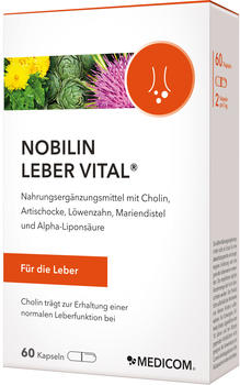 Medicom Nobilin Leber Vital Kapseln (60 Stk.)