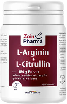 ZeinPharma L-Arginin & L-Citrullin Pulvern (180g)