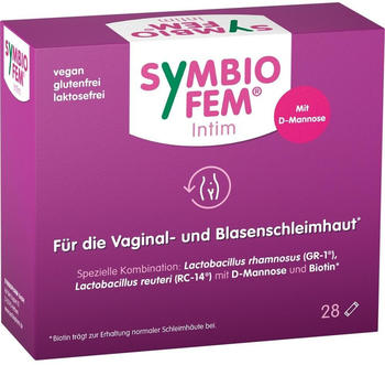 Symbiopharm Symbiofem Intim Milchsäurebakterien mit D-Mannose (28 Stk.)