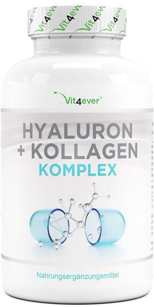 Vit4ever Hyaluronsäure + Kollagen Komplex Kapseln (240 Stk.)