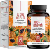 Enzym-Komplex mit Bromelain & Papain - WOHLENZYM - 120 vegane Kapseln - NATURTREU&reg;