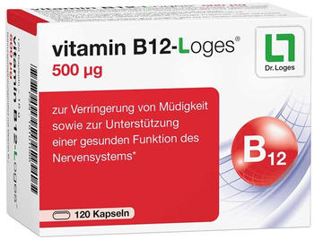 Dr. Loges Vitamin B12-Loges 500µg Kapseln (120 Stk.)