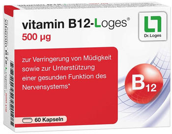 Dr. Loges Vitamin B12-Loges 500µg Kapseln (60 Stk.)
