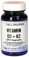 Vitamin D3+k2 GPH Kapseln 60 St