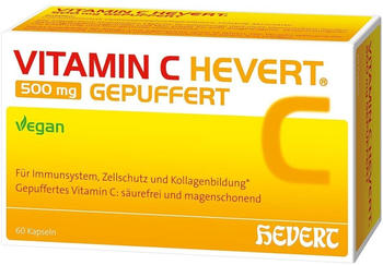 Hevert Vitamin C Hevert 500mg gepuffert Kapseln (60 Stk.)