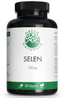 Green Naturals Selen 300 &micro;g Rein Pflanzl.vegan Kps 180 St