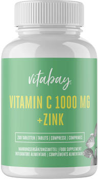 Vitabay Vitamin C 1000mg + Zink Tabletten (200 Stk.)