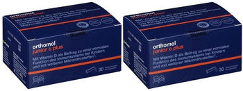 Orthomol Junior C Plus Granulat Himbeer-Limette (2x30 Stk.)