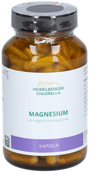 Heidelberger Chlorella Magnesium als Magnesiumbisglycinat Kapseln (72 Stk.)