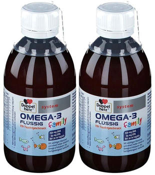 Doppelherz Omega-3 family flüssig system (2 x 250 ml)