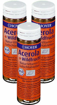 Kyberg Pharma Acerola Und Wildfrucht Vitamin C Lutschtabletten (3 x 60 Stk.)