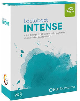HLH Bio Pharma Lactobact Intense magensaftresistente Kapseln (20 Stk.)
