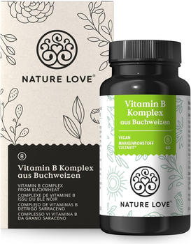 Nature Love Vitamin B Komplex aus Buchweizen Kapseln (60 Stk.)