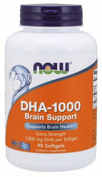 Now Foods DHA-1000 Gehirn Unterstützung Weichkapseln (90 Stk.)
