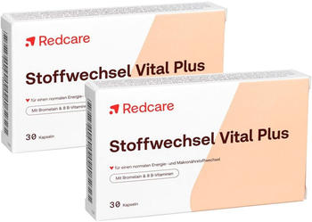 Shop-Apotheke Stoffwechsel Vital Plus RedCare Kapseln (2x30 Stk.)