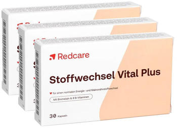 Shop-Apotheke Stoffwechsel Vital Plus RedCare Kapseln (3x30 Stk.)