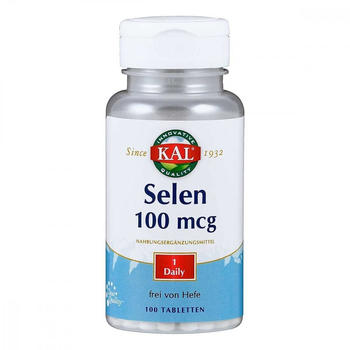 Supplementa Selen 100mcg Tabletten (100 Stk.)