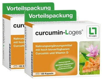 Dr. Loges Curcumin Loges Kapseln (2x120 Stk.)
