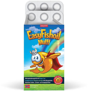easyVit EasyFishoil Multi Kaudragees (30 Stk.)