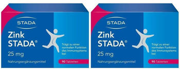 Stada Zink Stada 25 mg Tabletten (2x90 Stk.)