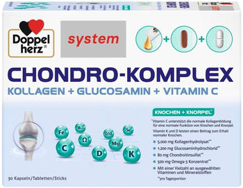 Doppelherz System Chondro-Komplex Kombipackung Kapseln/Tabletten/Sticks (30 Stk.)