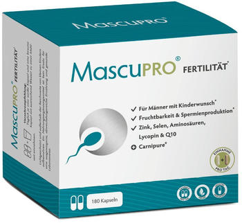 MascuPro Fertilit&auml;t Kinderwunsch beim Mann Kapseln