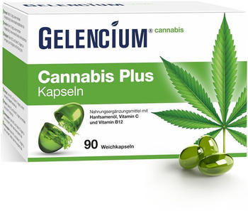 Heilpflanzenwohl Gelencium Cannabis Plus Kapseln (90 Stk.)
