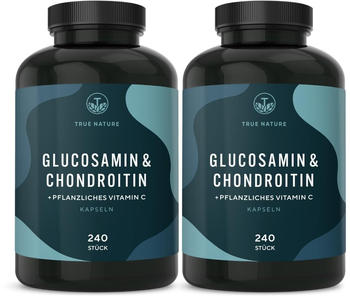 True Nature Glucosamin & Chondroitin + Vitamin C Kapseln (2x360 Stk.)