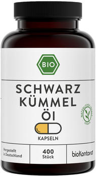 bioKontor Schwarzkümmelöl Kapseln (400 Stk.)