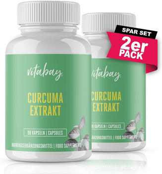 Vitabay Curcuma Extrakt Kapseln (2x90 Stk.)