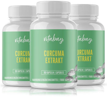 Vitabay Curcuma Extrakt Kapseln (3x90 Stk.)