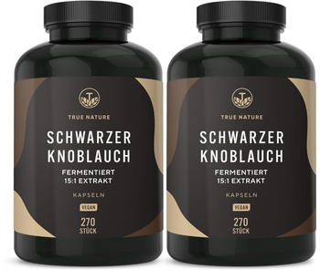 True Nature Schwarzer Knoblauch Kapseln (2x270 Stk.)
