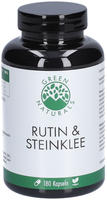 GREEN NATURALS Rutin & Steinklee 500 mg vegan 180 St