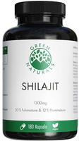 GREEN NATURALS Shilajit 1300 mg hochdosiert vegan 180 St