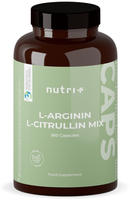 nutri+ L-Arginin L-Citrullin Aminos&auml;ure Kapseln - 360 Caps 360 St