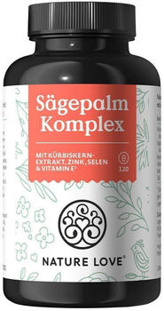 Nature Love S&auml;gepalm Komplex Kapseln (120 Stk:)