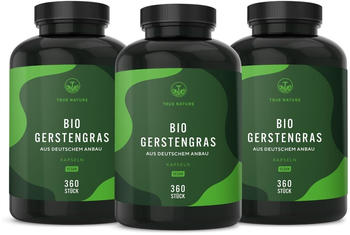 True Nature Bio Gerstengras Kapseln (3x360 Stk.)