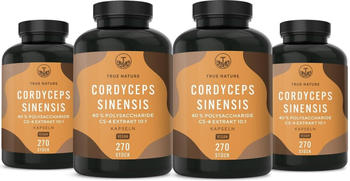 True Nature Cordyceps Sinensis Kapseln (4x270 Stk.)