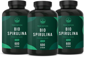 True Nature Bio Spirulina Presslinge (3x600 Stk.)