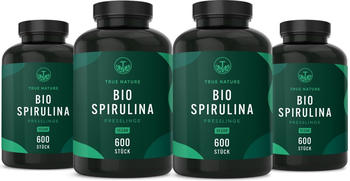 True Nature Bio Spirulina Presslinge (4x600 Stk.)
