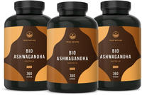 Bio Ashwagandha Kapseln - "Schlafbeere", Vegan & Made in DE 3x360 St