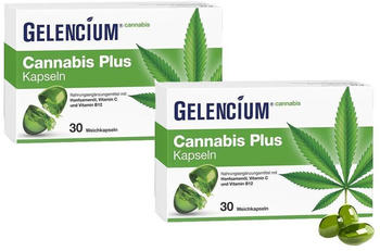 Heilpflanzenwohl Gelencium Cannabis Plus Kapseln (2x30 Stk.)