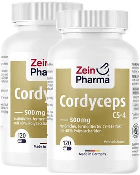 ZeinPharma Cordyceps CS-4 Kapseln (2x120 Stk.)